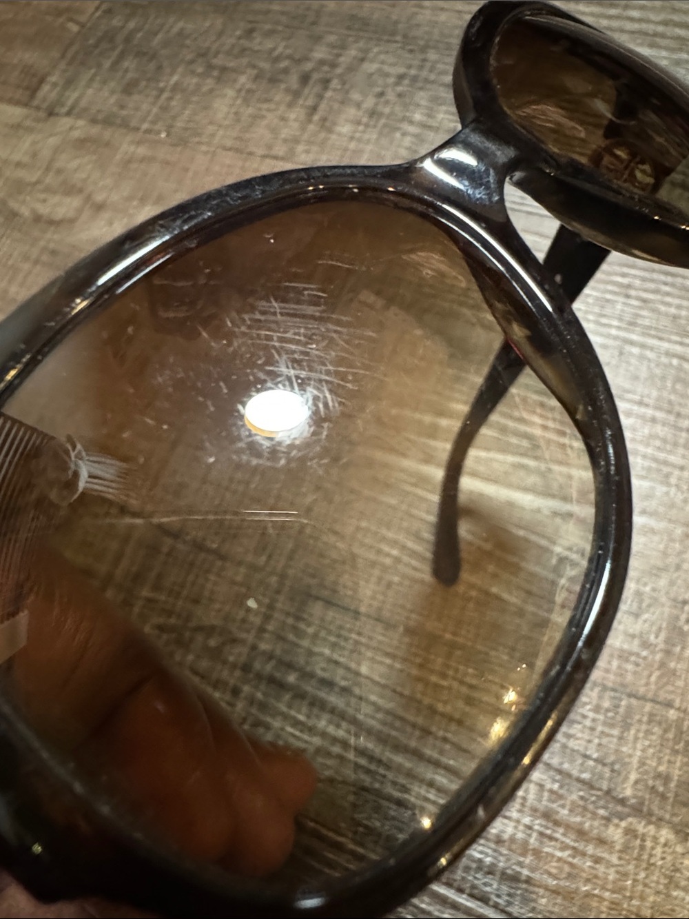 Tory Burch Brown Gradient Lens Oversized Sunglasses - Picture 7 of 10